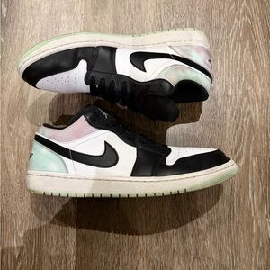 Jordan Black and White Women's Sneakers
